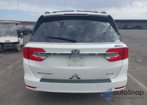 2018 Honda Odyssey Elite from USA, damaged, VIN 5FNRL6H92JB000427